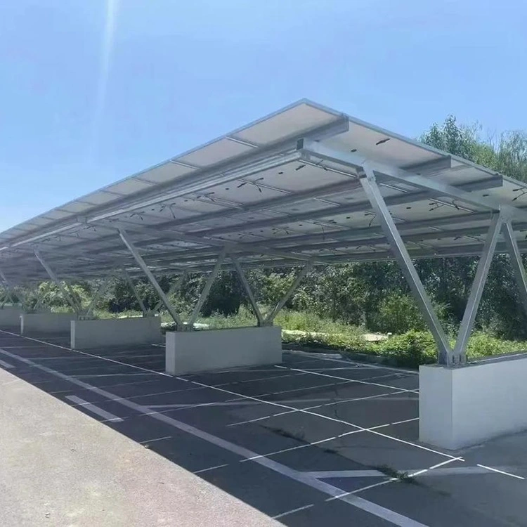 BIPV vanntett fotovoltaisk carport